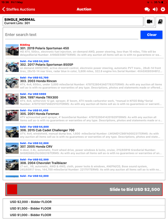 App screenshot