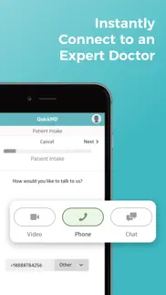 quickmd - online doctor visits iphone screenshot 3