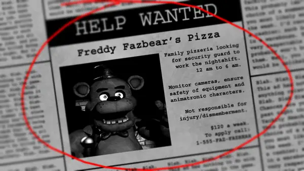 Five Nights at Freddy's iPhone Spiel Screenshot 4 – Spiele