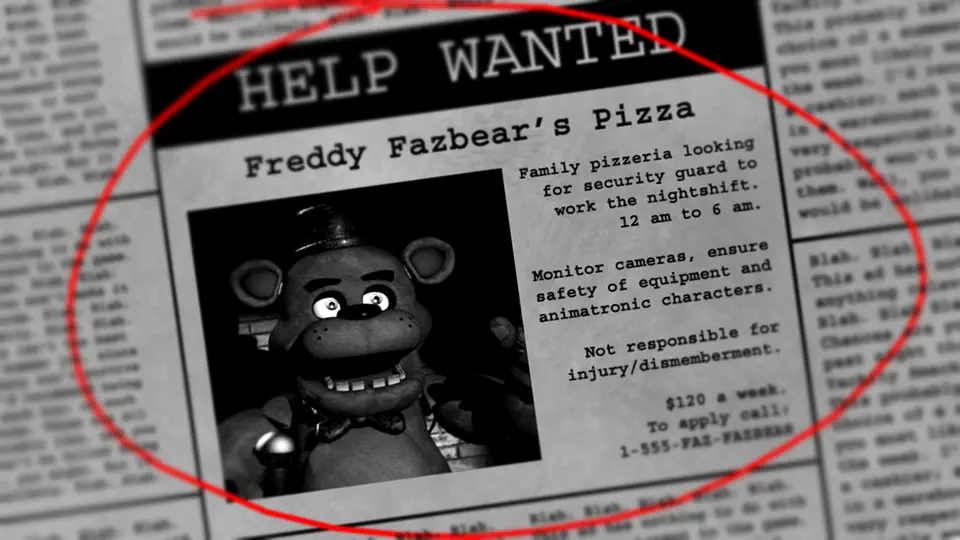 Screenshot von Five Nights At Freddy's auf dem iPhone 4