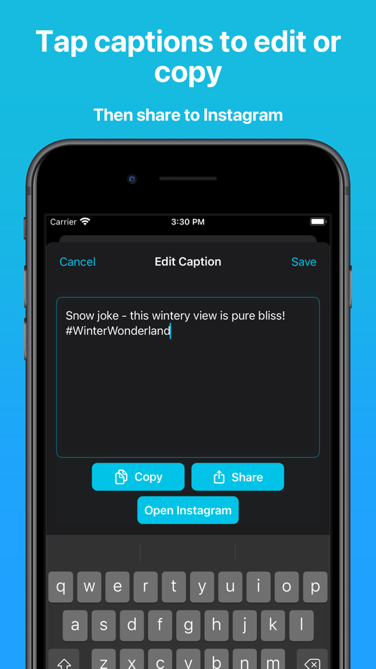 #5. AI Caption Writer - Jester AI (iOS) 由: Big Pineapple LLC