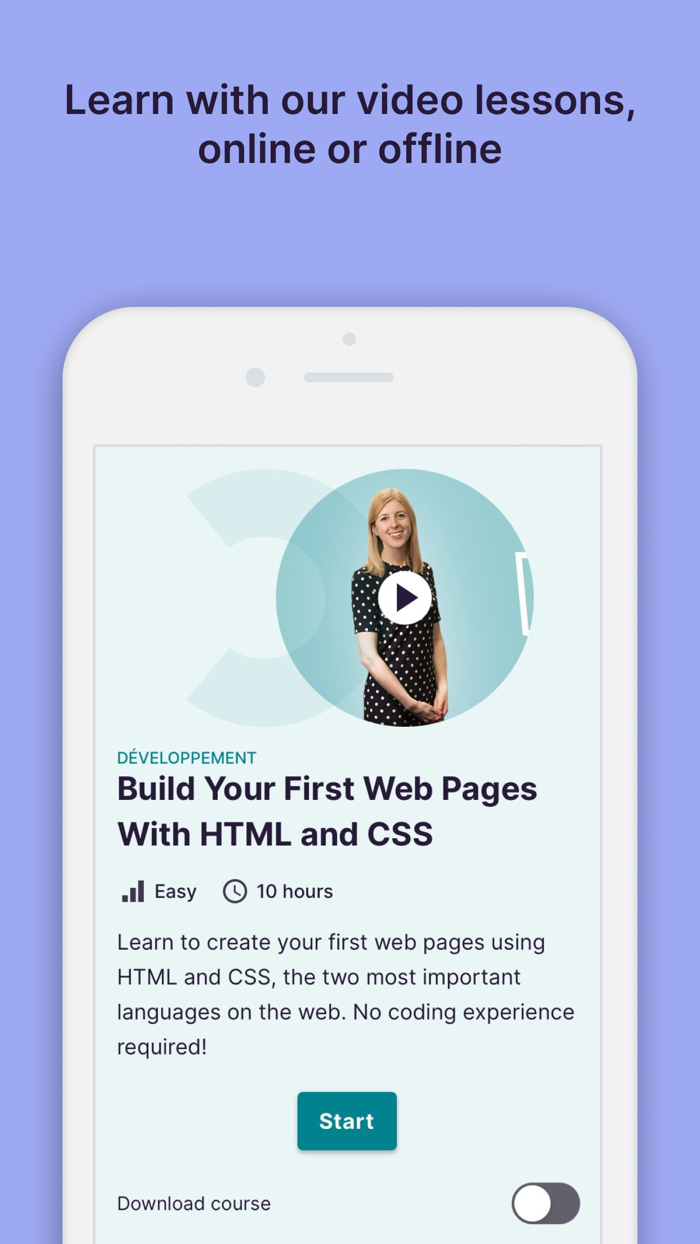 OpenClassrooms Online courses