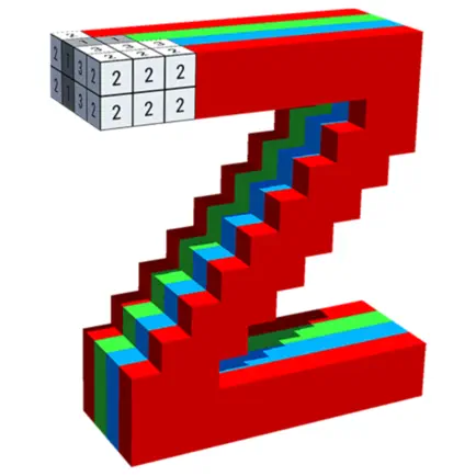 Alphabets 3D Number Color Cheats