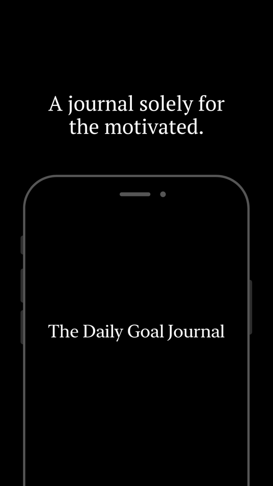 The Daily Goal Journal - 2.7 - (iOS)
