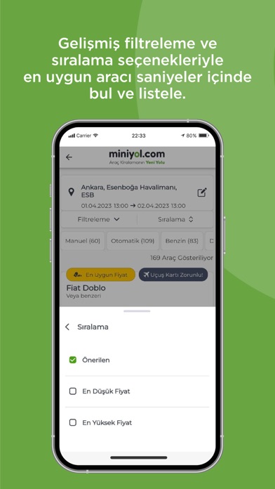 Miniyol Araç Kiralama Screenshot