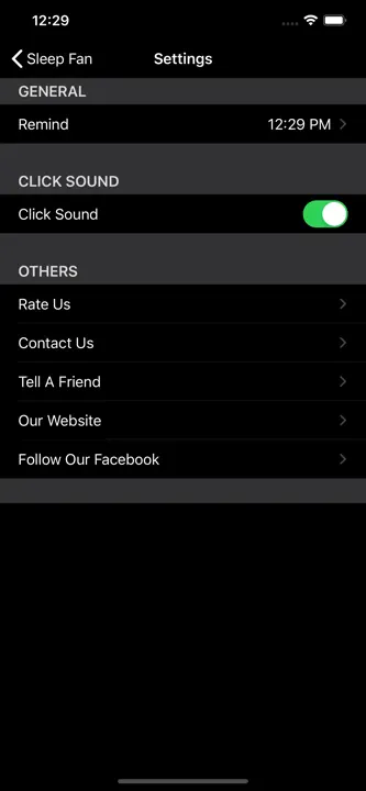 BedTime Sleep Fan Sounds: Screenshot 7 von 7