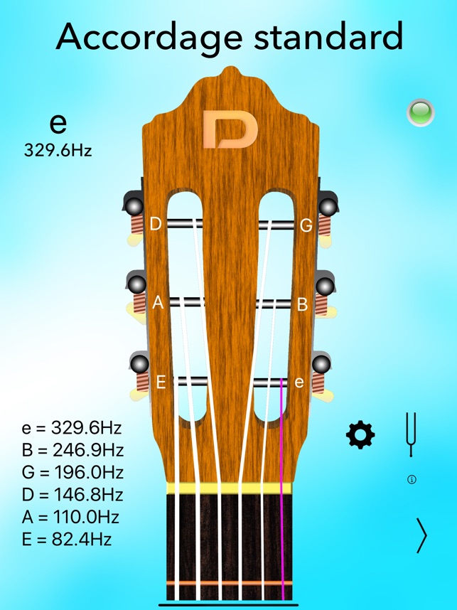 Accordeur Guitare Classique L dans l'App Store