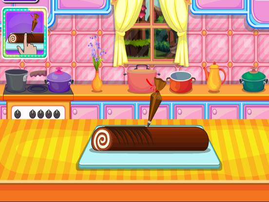 Baking black forest cake games iPad screenshot 8 - Games app