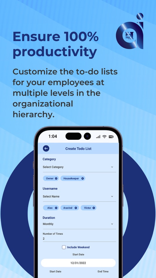 #9. MyHotel AI (iOS) 由: Aries Connects World