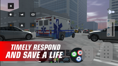 Ambulance city car simulator Screenshot