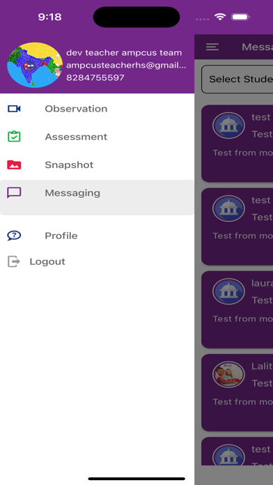 COR A Teacher Screenshot