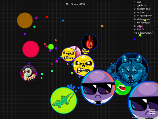Blob io - Throw & split cells iPad screenshot 4 - Games app