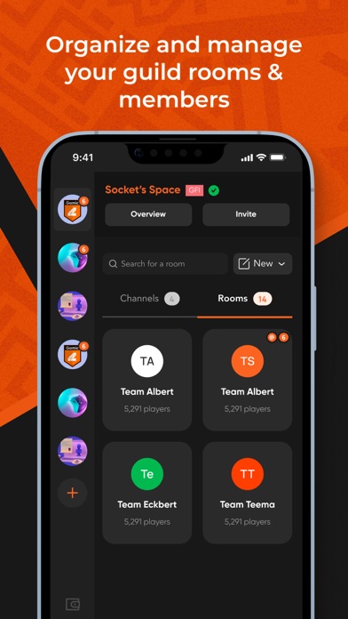 Gamic: Spaces, Chat & Connect Screenshot