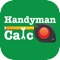Handyman calculator app for iPhone