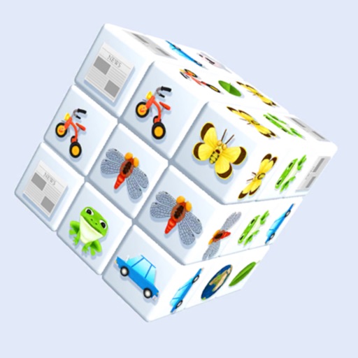 Tile Cube 3D icon