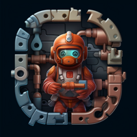 Space Pipes Connect Puzzle