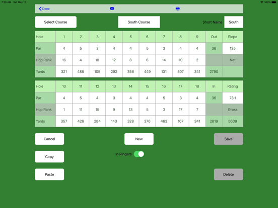 EaGolfe iPad screenshot 9 - Sports app