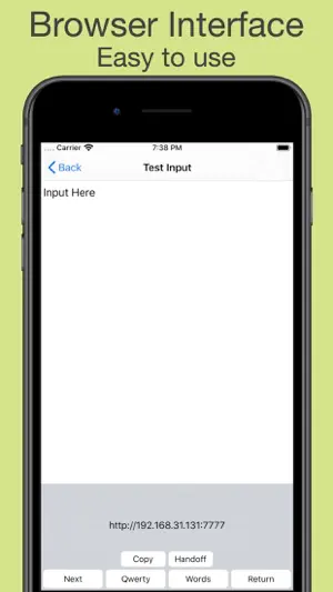 Remote Keyboard screenshot 2