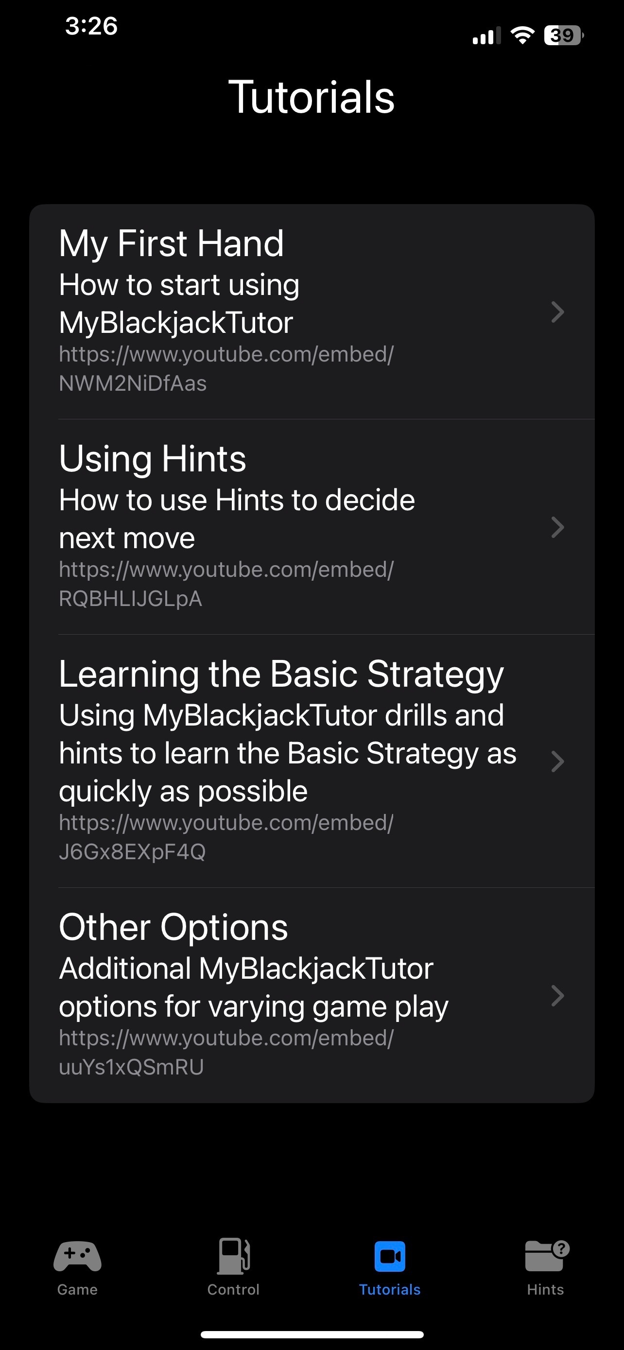 MyBlackjackTutor