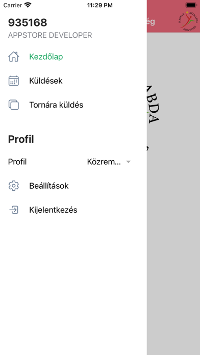 Magyar Kézilabda Szövetség Screenshot