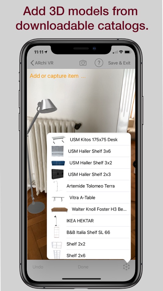 #4. ARchi VR - Create & Browse AR (iOS) 由: Philipp Ackermann