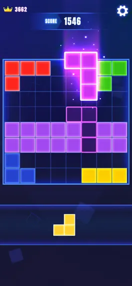 Game screenshot Block Puzzle-Glow Puzzle Games mod apk