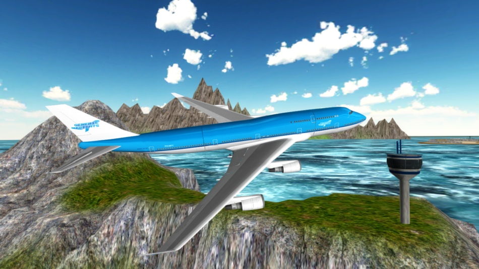 #5. Fly Plane: Flight Simulator 3D (iOS) 来自: Attribute