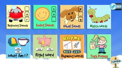 Kindergarten Reading Phonics Screenshot