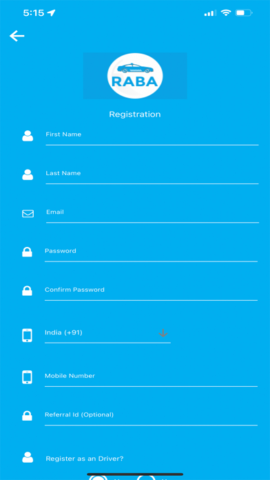 RABA Taxi in South Sudan Screenshot