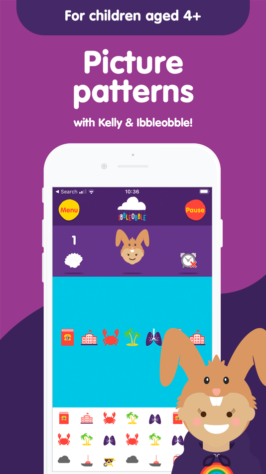 #2. Patterns & Shapes : Ibbleobble (macOS) 由: KidDotCo