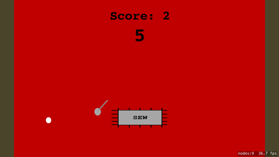 #2. Sewing Game: Precision Fun (iOS) Bởi: Daniel Agustinus