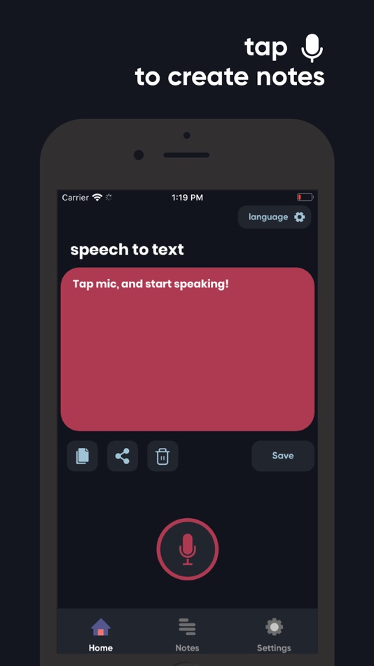 #2. Transcribe: Accurate Dictation (iOS) 由: Gaurav Babbar