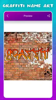 graffiti text name art iphone screenshot 4