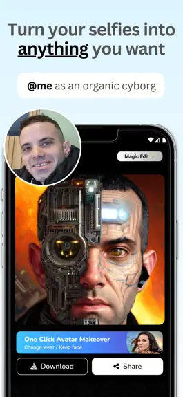 Game screenshot iSee Editable AI Avatars & Art apk