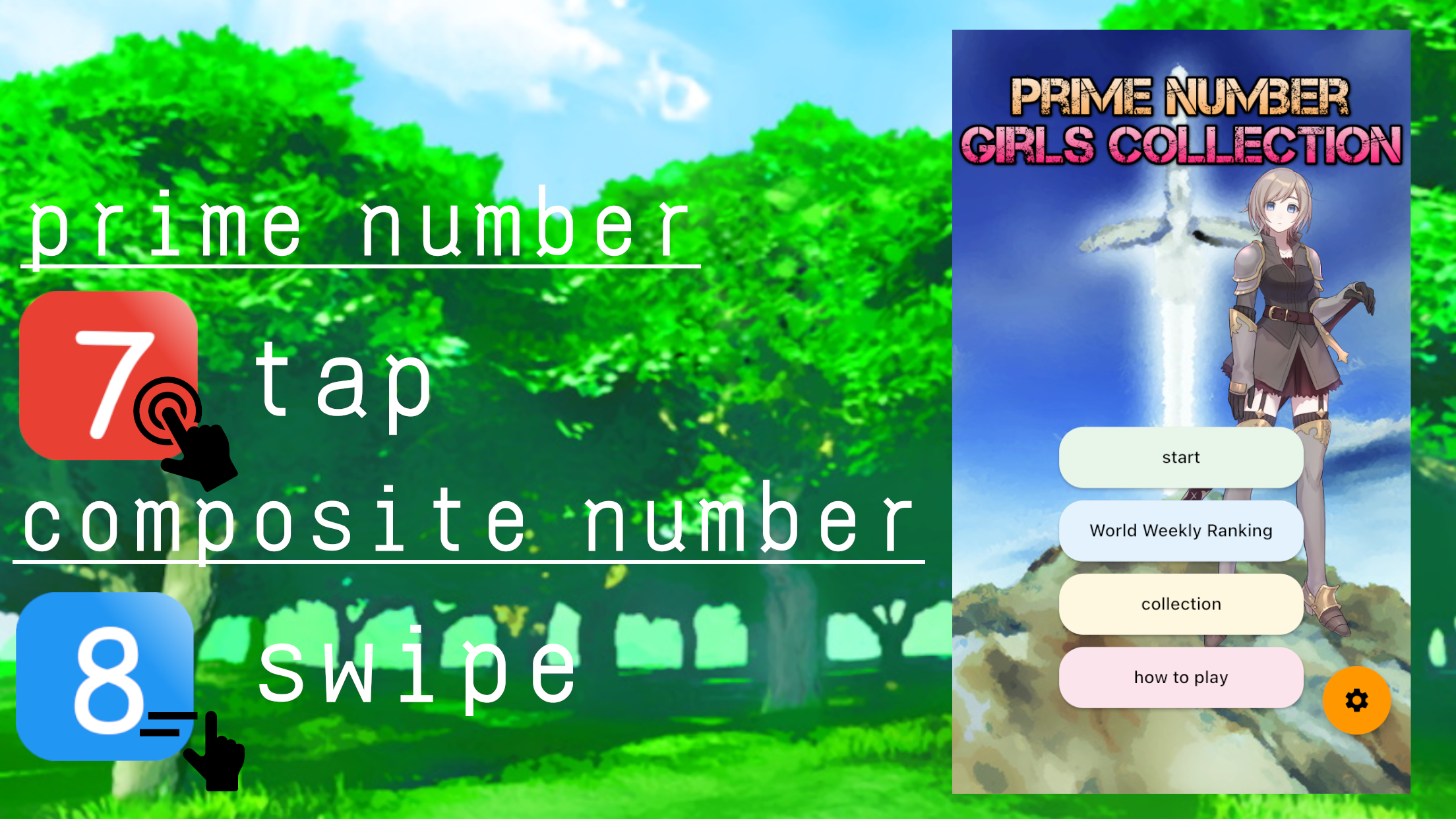 Prime number girls collection