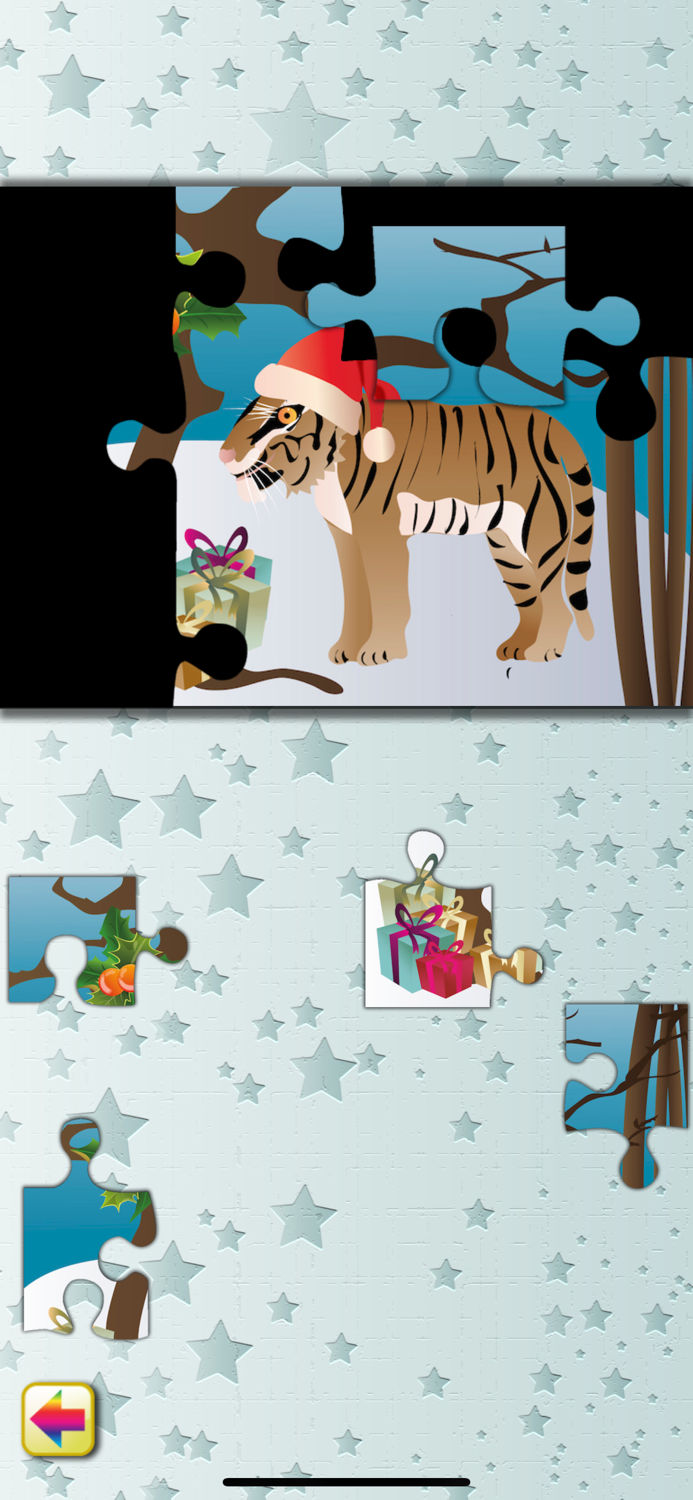 Xmas Jigsaw Puzzle Game Jungle