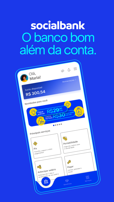 Social Bank Screenshot