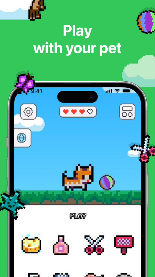 #5. Pixel Pets - Cute, Widget, App (iOS) 由: Twinstar Creatives
