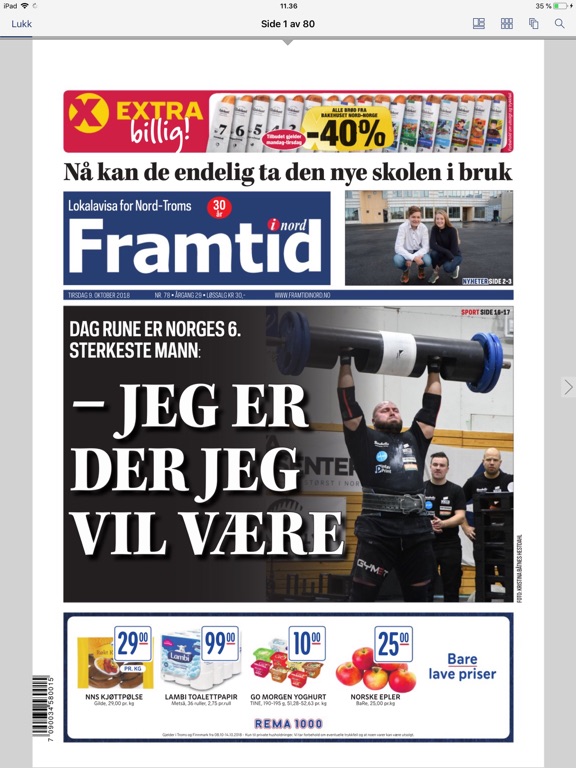 Screenshot #4 pour Framtid i Nord eAvis