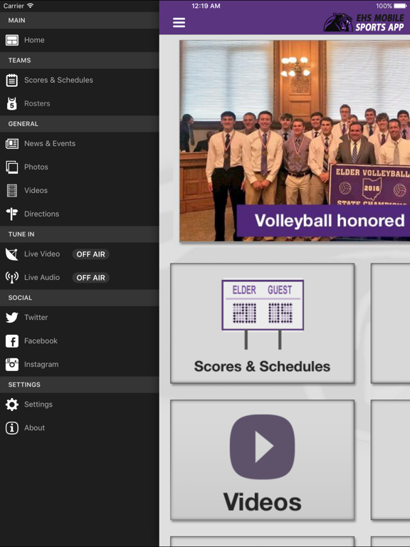 Screenshot #5 pour EHS Mobile Sports