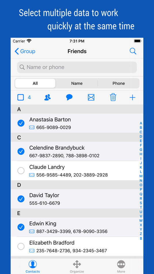 #3. iContacts: Contact Group Tool (iOS) 由: Jeonghwan Kim