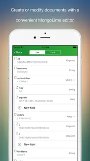 mongolime - manage databases iphone screenshot 4