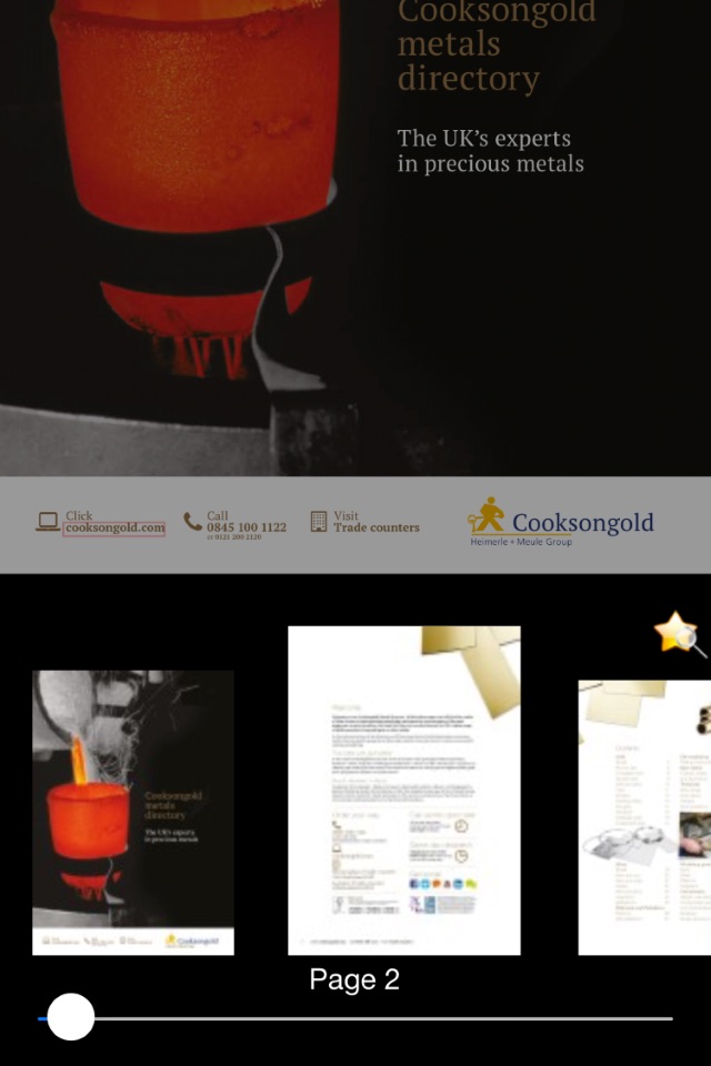 Cooksongold Digital Catalogues screenshot 2