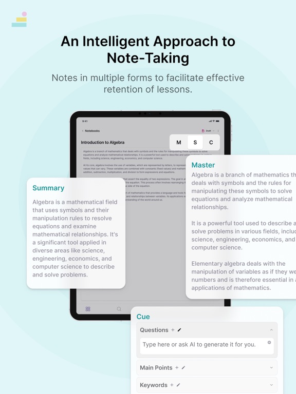 Screenshot #6 pour Cuenote: Notes, Study & Revise