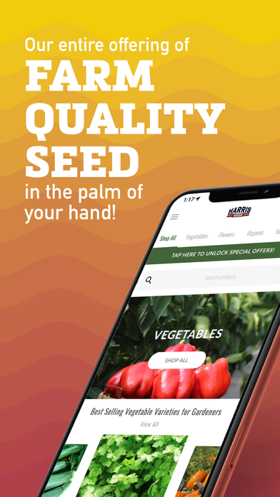 Harris Seeds Screenshot
