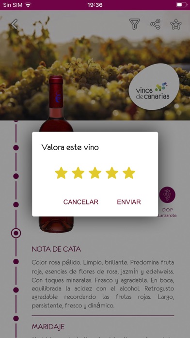 Vinos de Canarias Screenshot