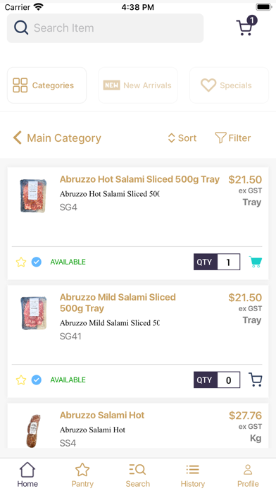 Selecta Foods Screenshot