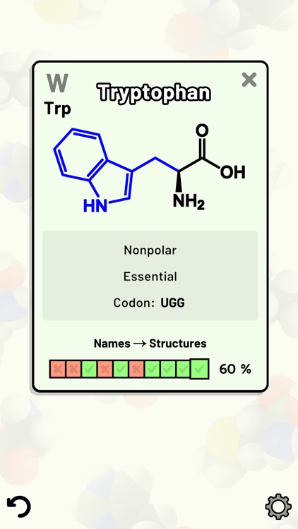 Amino Acid Quiz screenshot-3