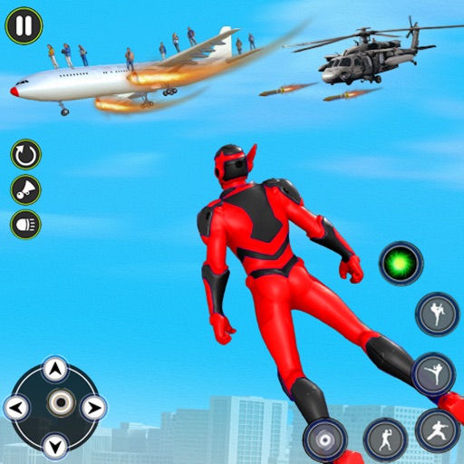 Spider Hero City Rescue Game iOS App