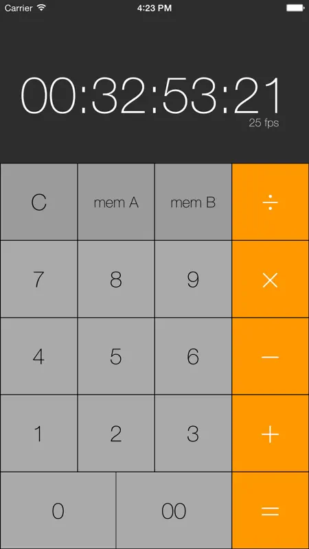 Simple Timecode Calculator screenshot 4 of 5